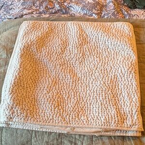 Ralph Lauren euro pillow shams set of 3 Lauren Dover tan-gray